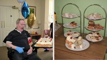 Westbury Resident marks 65th birthday with a 50s party